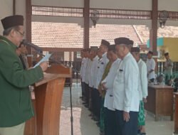 Pengurus MUI Desa dan Kelurahan Se-Kecamatan Babat Periode 2026–2031 Resmi Dikukuhkan Dr KH Shodikin, MPd