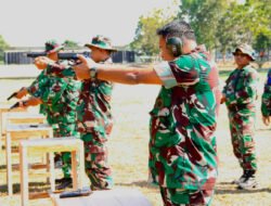 Pelihara Kemampuan Prajurit, Kodim Wonogiri Gelar Latihan Menembak