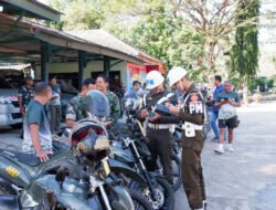 Kodim 0801/Pacitan Gelar Cek Kendaraan Guna Minimalisir Pelanggaran dan Laka Lalin