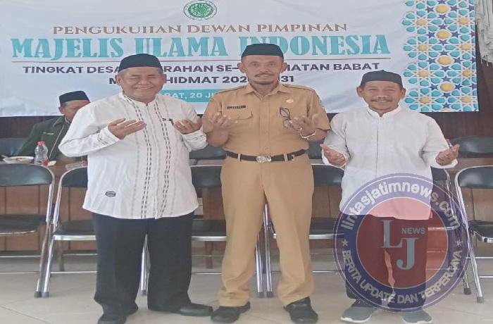 Pengukuhan Dewan Pimpinan MUI Desa dan Kelurahan Sekecamatan Babat, Inilah Profilnya