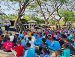 Menanam Disiplin, Menumbuhkan Cinta Negeri, Koramil Jiwan Bekali Ratusan Pelajar dengan Wawasan Kebangsaan