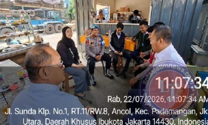 Polsek Kawasan Sunda Kelapa Gelar (JJOS) di Pelabuhan Muara Angke, Perkuat Sinergi Jaga Kamtibmas