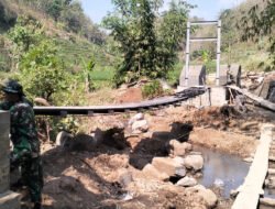 Jembatan Harapan untuk Warga Tawangrejo, Bukti Nyata Kepedulian TNI Hadir di Pelosok Negeri