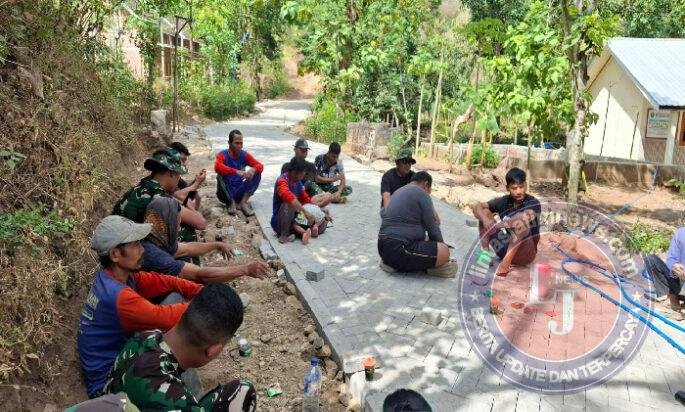 Kades Bulu Lor Pacu Semangat Warganya Membangun Desa