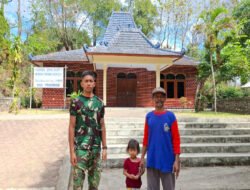 Sasaran Fisik TMMD Ke 129 Kodim 0802/Ponorogo SentuhJalan Depan Vihara Vimalakirti