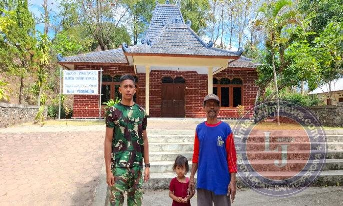 Sasaran Fisik TMMD Ke 129 Kodim 0802/Ponorogo SentuhJalan Depan Vihara Vimalakirti