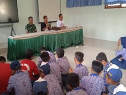 TMMD 129 Bulu Lor Gelar Wasbang, Kepala SMPN 1 Jambon Apresiasi