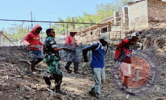 Pengerjaan Jembatan Printis Merah Putih Pelemgadung Terus Dikebut