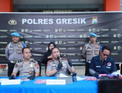 Polres Gresik Bongkar Peredaran Sabu Sistem Ranjau di wilayah selatan, Dua Kurir Dibekuk dengan Barang Bukti 38 Gram