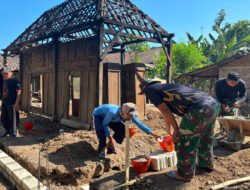 Personel Satgas TMMD 129 Bulu Lor Bangga Bisa Bantu Warga