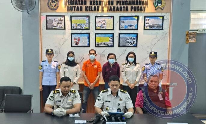 Petugas Rutan Kelas I Jakarta Pusat Kembali Gagalkan Penyelundupan Diduga Sabu yang Disembunyikan di Pakaian Dalam Pengunjung