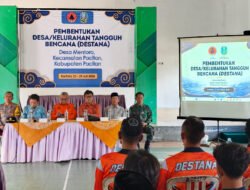Danramil 0801/01 Pacitan Hadiri Pembentukan Desa Tangguh Bencana (DESTANA)