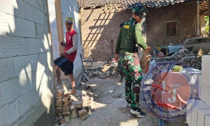 Puguh tak Menyangka Pembangunan Rumahnya Secepat ini