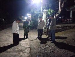 Serka Puryanto Bekali Linmas dan Lanjut Patroli Malam, Wujud Nyata Sinergi Menjaga Keamanan Kismantoro