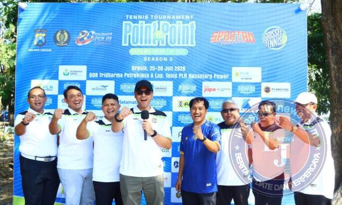 Peringati Hari Bhayangkara ke-80, Polres Gresik Gelar Turnamen Tenis Point to Point Season 2, Pererat Sportivitas dan Silaturahmi