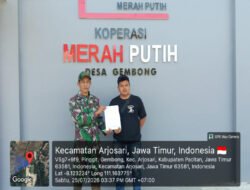 Kodim 0801/Pacitan Kawal Pendistribusian Perangkat Komputer Kelengkapan KDKMP