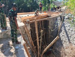 Jembatan Dukuh Bibis Sasaran TMMD ke 129 Digarap dengan Penuh Perhitungan