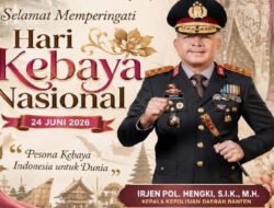 Kapolda Banten Ajak Masyarakat Lestarikan Warisan Budaya Bangsa di Hari Kebaya Nasional 2026