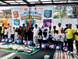 Anniversary Perdana BCM Banyuwangi Semarak, Berbagi Sayur Gratis hingga Santuni 17 Anak Yatim Piatu