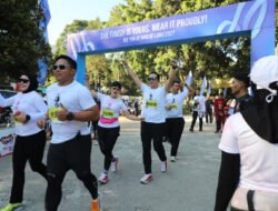 Dukung Pariwisata Polres Magetan Turut Ambil Bagian Trail Run Ring of Lawu 2026