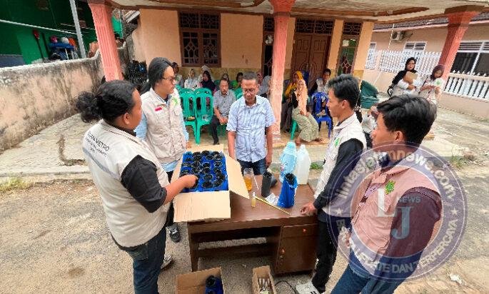 Wujudkan Yosodadi Bebas Jentik, Mahasiswa KKL-PPM Universitas Malahayati Hadirkan Ovitrap, Spray Pengusir Nyamuk, dan SIJENTIK YOSODADI