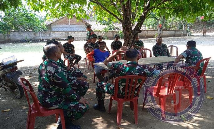 Bukan Hanya Cek Sasaran, Dansatgas TMMD 129 Bulu Lor Temui Langsung Anggota Satgas