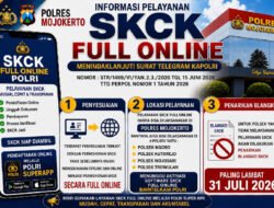 Polres Mojokerto Resmi Alihkan Pelayanan SKCK Menjadi Full Online Melalui POLRI SuperApp