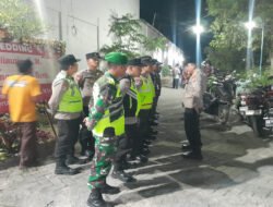 Ciptakan Situasi Kondusif, Anggota Koramil 05/Karangjati Bersama Polsek Kompak Pengamanan Pengajian di Wilayah
