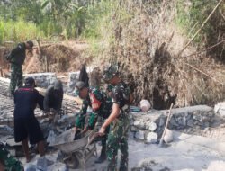 TMMD 129 Masuk Desa Bulu Lor Babinsa Punya Peran Ganda