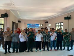Danramil 0801/02 Kebonagung Hadiri Musyawarah Desa Dalam Penyusunan RKPDesa Karanganyar