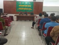 Kasdim 0735/Surakarta Berikan Materi Wasbang dan Bela Negara Kepada Masyarakat