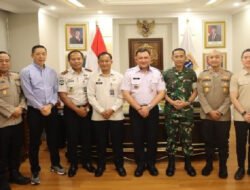 JJOS Kapolres Pelabuhan Tanjung Priok Perkuat Sinergi dengan Forkopimko melalui Kunjungan Silaturahmi ke Kantor Wali Kota Jakarta Utara