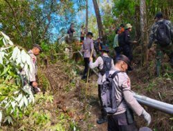 Polres Magetan dan Perhutani Perkuat Mitigasi Karhutla di Cemorosewu, Bangun Ilaran Api Sejauh 1,8 Km