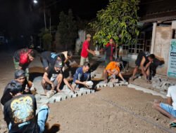 Menilik Kebersamaan Anggota TNI dan Masyarakat di Lokasi TMMD ke-129 Kodim 0802/Ponorogo