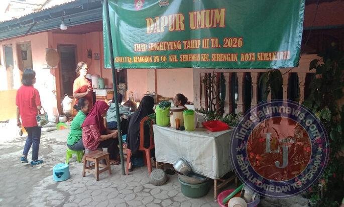 Tak Sekadar Kerja Bangun Saluran Air, Satgas TMMD, Ormas & Warga Hadirkan Semangat Kekeluargaan Dengan Sarapan Pagi Serta Makan Siang