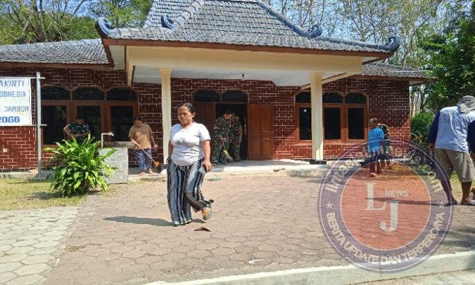 TMMD 129 Bulu Lor Kerjakan Program Unggulan TNI AD (Kerja Bakti Skala Besar)
