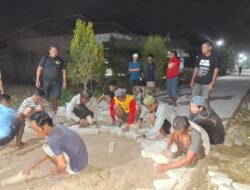 Berkontribusi Semampunya, Warga Desa Bulu Lor siapkan Kopi  untuk Pembangunan Paving Jalan Dess