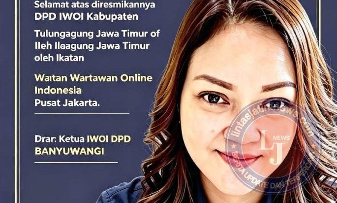 IWO Indonesia Melebarkan sayapnya, Pengukuhan DPD IWO di Tulung Agung