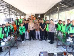 Kapolres Gresik Duduk Bersama Ratusan Driver Ojol, Perkuat Sinergi Kamtibmas Wujudkan Jogo Gresik