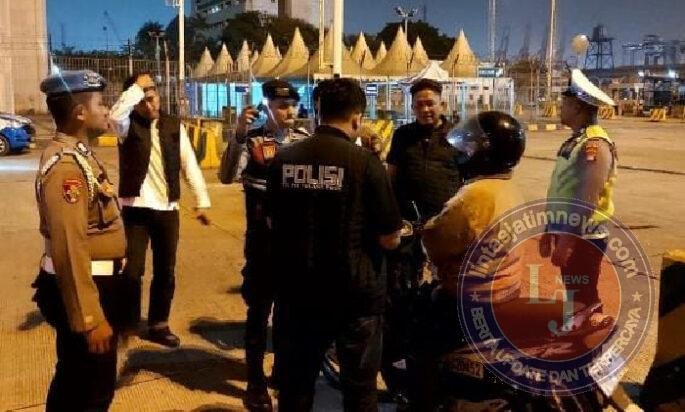 JJOS Patroli Cipta Kondisi Polres Pelabuhan Tanjung Priok Perkuat Pengamanan Wilayah, Situasi Kamtibmas Tetap Aman dan Kondusif