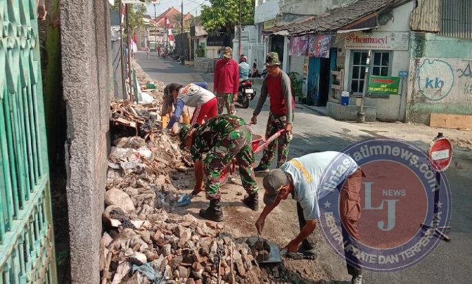 Hari Libur Tidak Ada Istilah Kendur dan Luntur, Bagi Satgas TMMD & Warga Masyarakat, Kerjakan Sasaran TMMD Sengkuyung Tahap III TA 2026