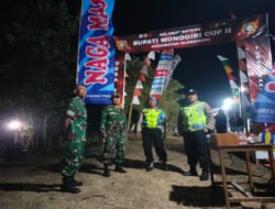Patroli Malam Berlanjut Pengamanan, TNI-Polri Jaga Kondusivitas Slogohimo