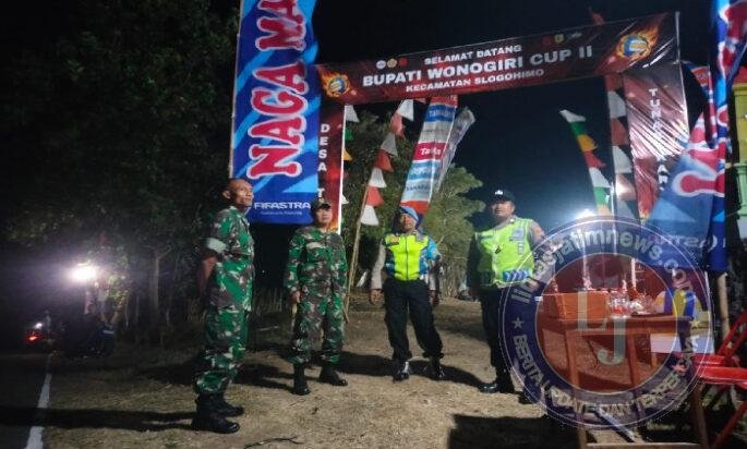 Patroli Malam Berlanjut Pengamanan, TNI-Polri Jaga Kondusivitas Slogohimo