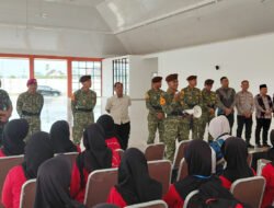 Kasdim 0806/Trenggalek Sambut Lima Taruna AAL pada Bhakti Taruna Akademi TNI 2026