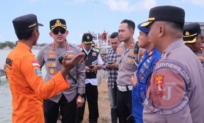 Polresta Sumenep Buka Posko Darurat, Respon Cepat Penanganan Korban Kebakaran KM Mutiara Sentosa 2
