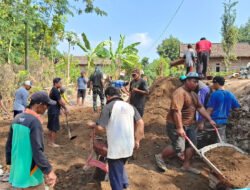 Kamituo Bibis Pimpin Langsung Gotong-royang Masyarakat BantuSatgas Tmm