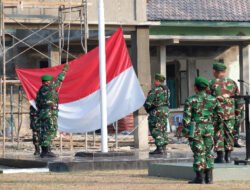 Tumbuhkan Semangat Nasionalisme, Kodim 0801/Pacitan Rutin Gelar Upacara Hari Senin