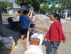 Jalan Dibangun TMMD 129 Bulu Lor, Bakul Gabah Ikut Senang