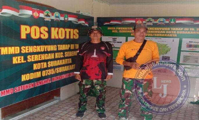 Low profile, Ini Dia Sosok Ketua Pokmas Kelurahan Serengan yang Sibuk Saat TMMD Sengkuyung Tahap III TA. 2026