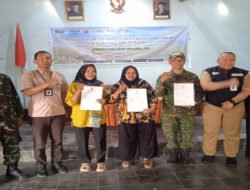 TMMD 129 Bulu Lor Gelar Penyuluhan Informasi Kelembagaan UMKM / Fasilitas NIB SERGAPP